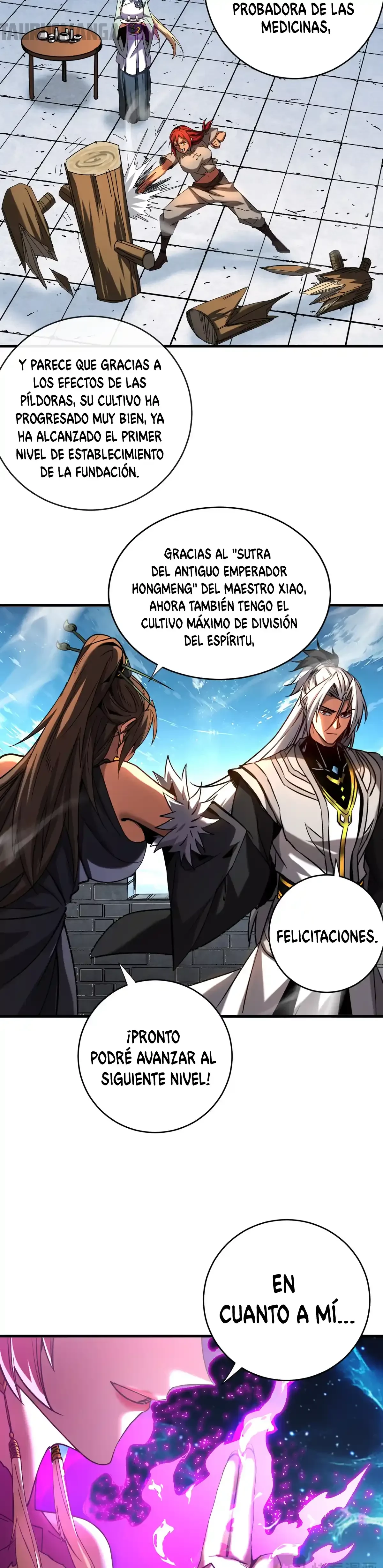 Mientras mis discípulas se matan, yo me relajo! > Capitulo 125 > Page 71